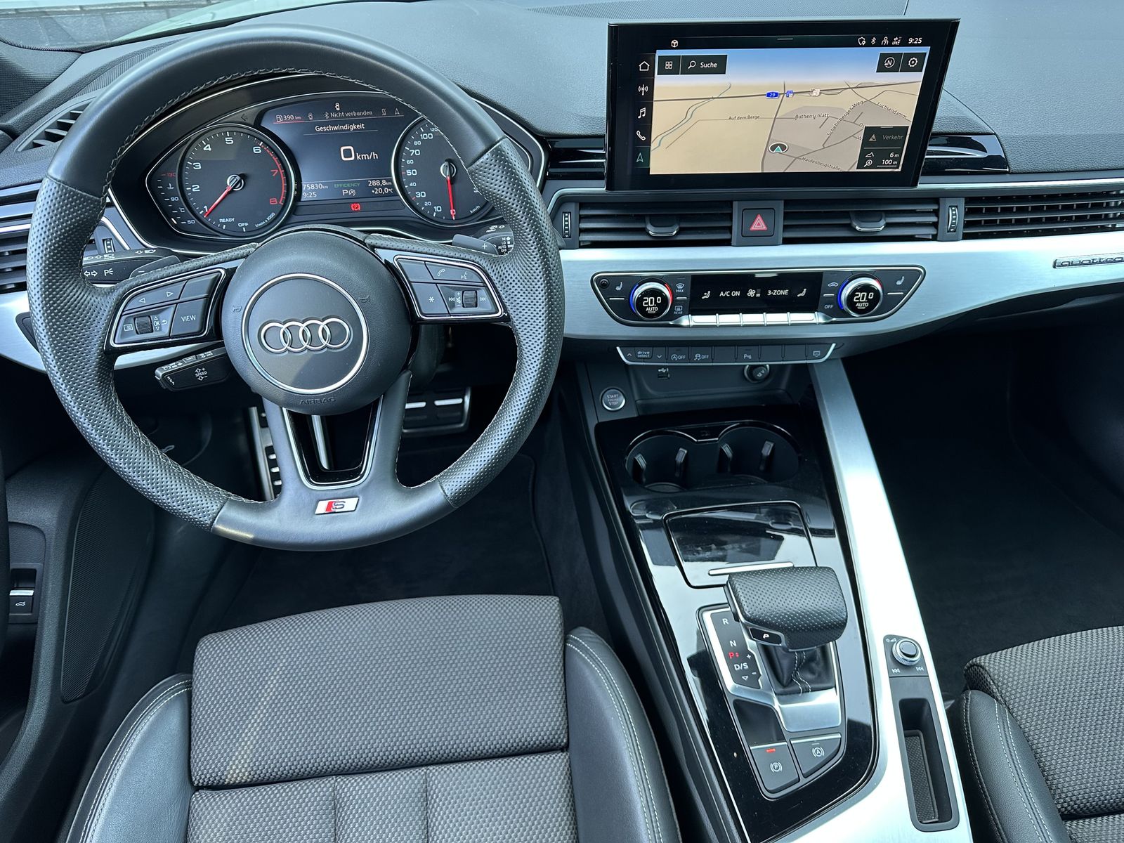Audi A5 SpB 40 TFSI Qu S-Line Black NAV+LED+PANO+20ZO