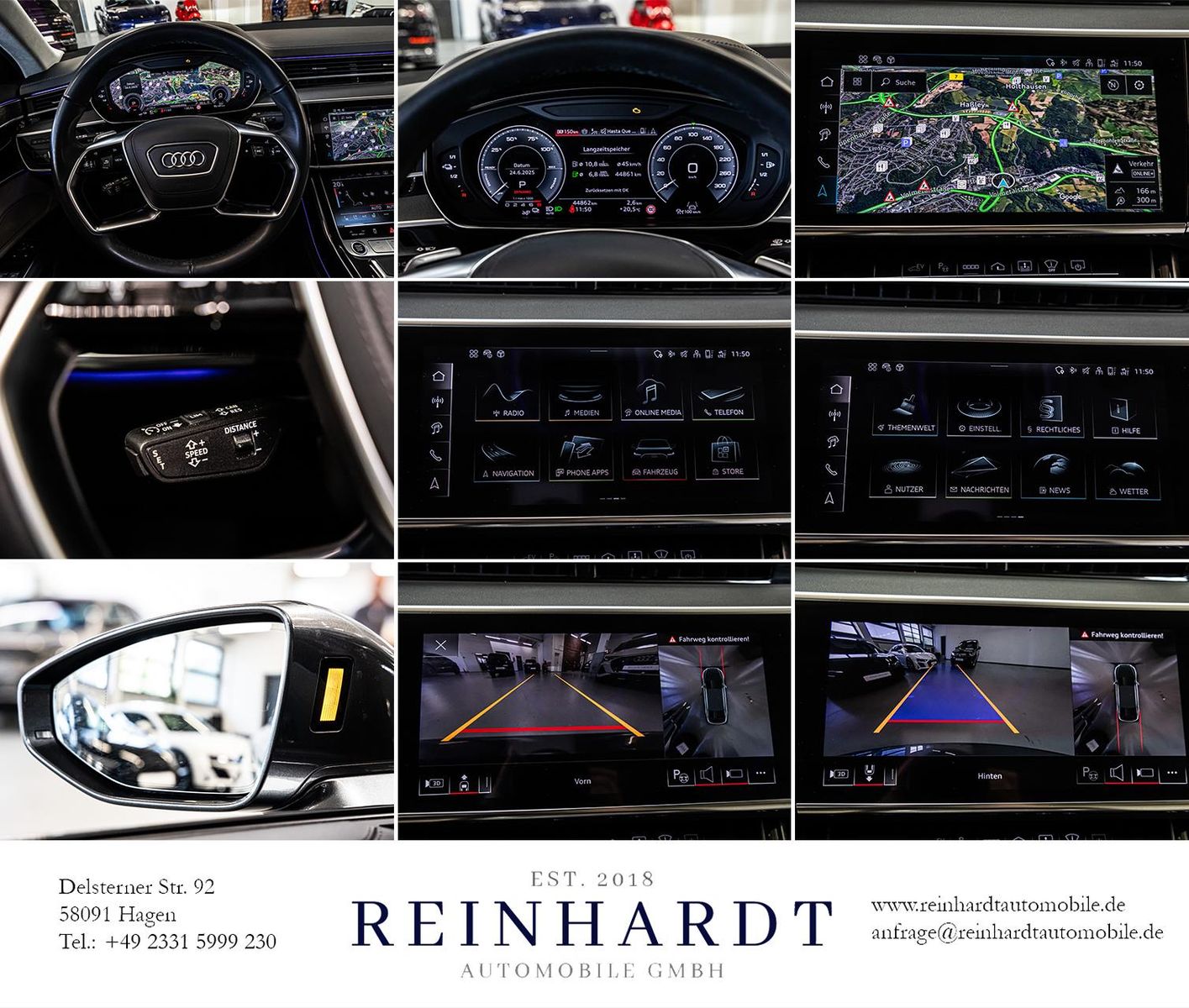 Audi A8 60TFSie L S LINE/BLACK - Samsaru's Car Outlet