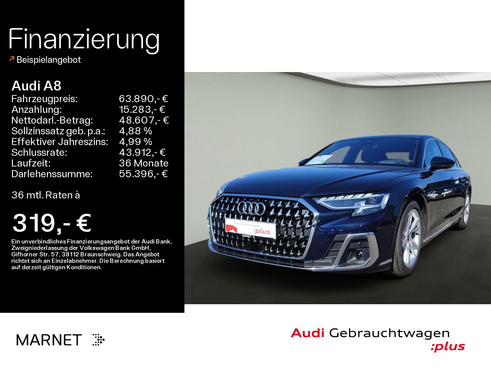 Audi A8 50 TDI quattro - Samsaru's Car Outlet