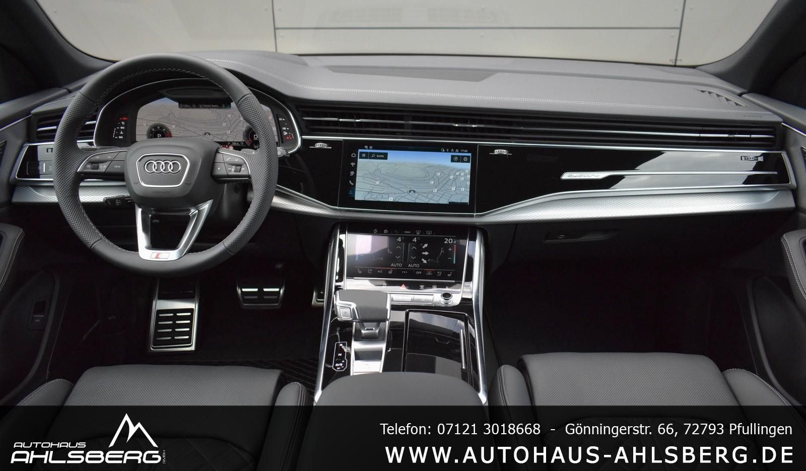 Audi Q8 S-Line Pano 23 Zoll 360°/HD Matrix/Massa./HUD
