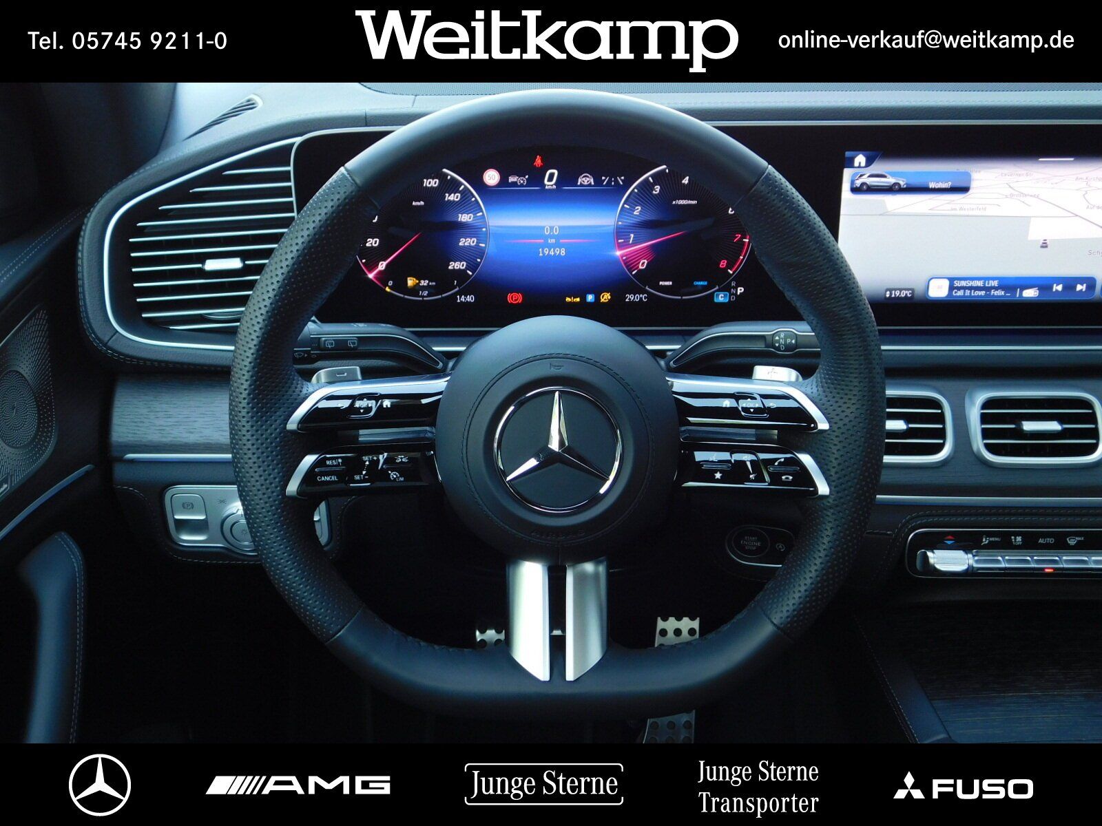 Mercedes-Benz GLE 580 4M AMG+Night+AHK+Distronik+Pano+Sitzkl.
