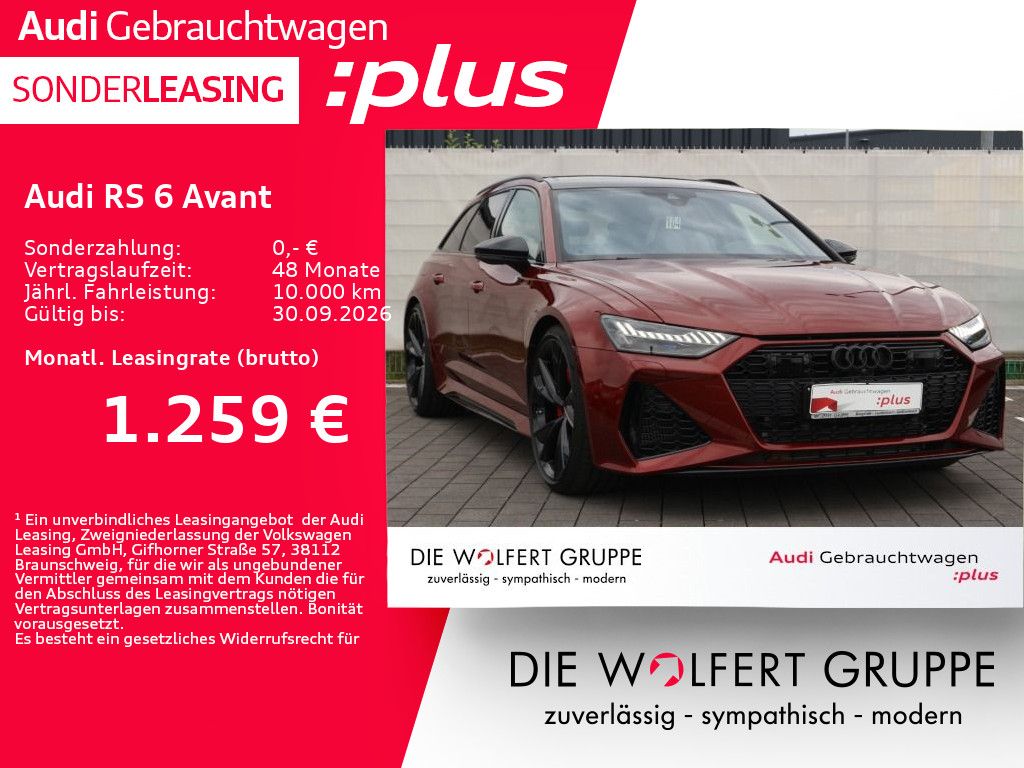 Audi RS 6 Avant RS-SPORTAGA*STANDHZG*PANO*360°*280KMH