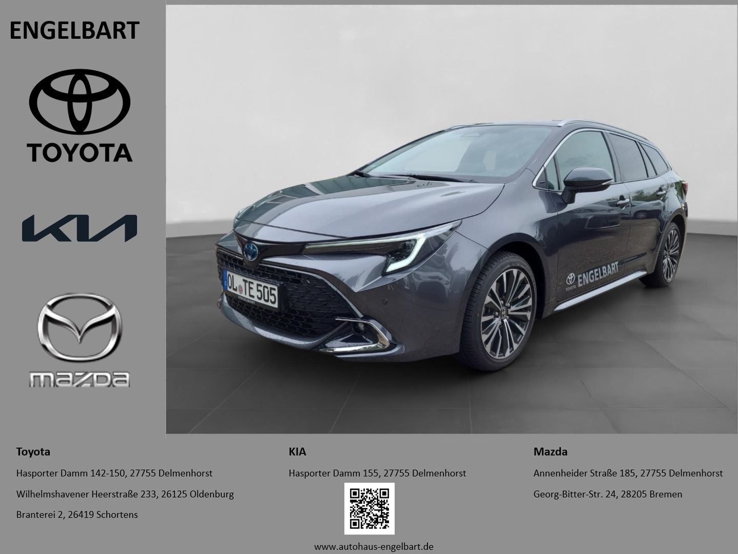Toyota Corolla Touring Sports Hybrid Teamplayer 2.0  el
