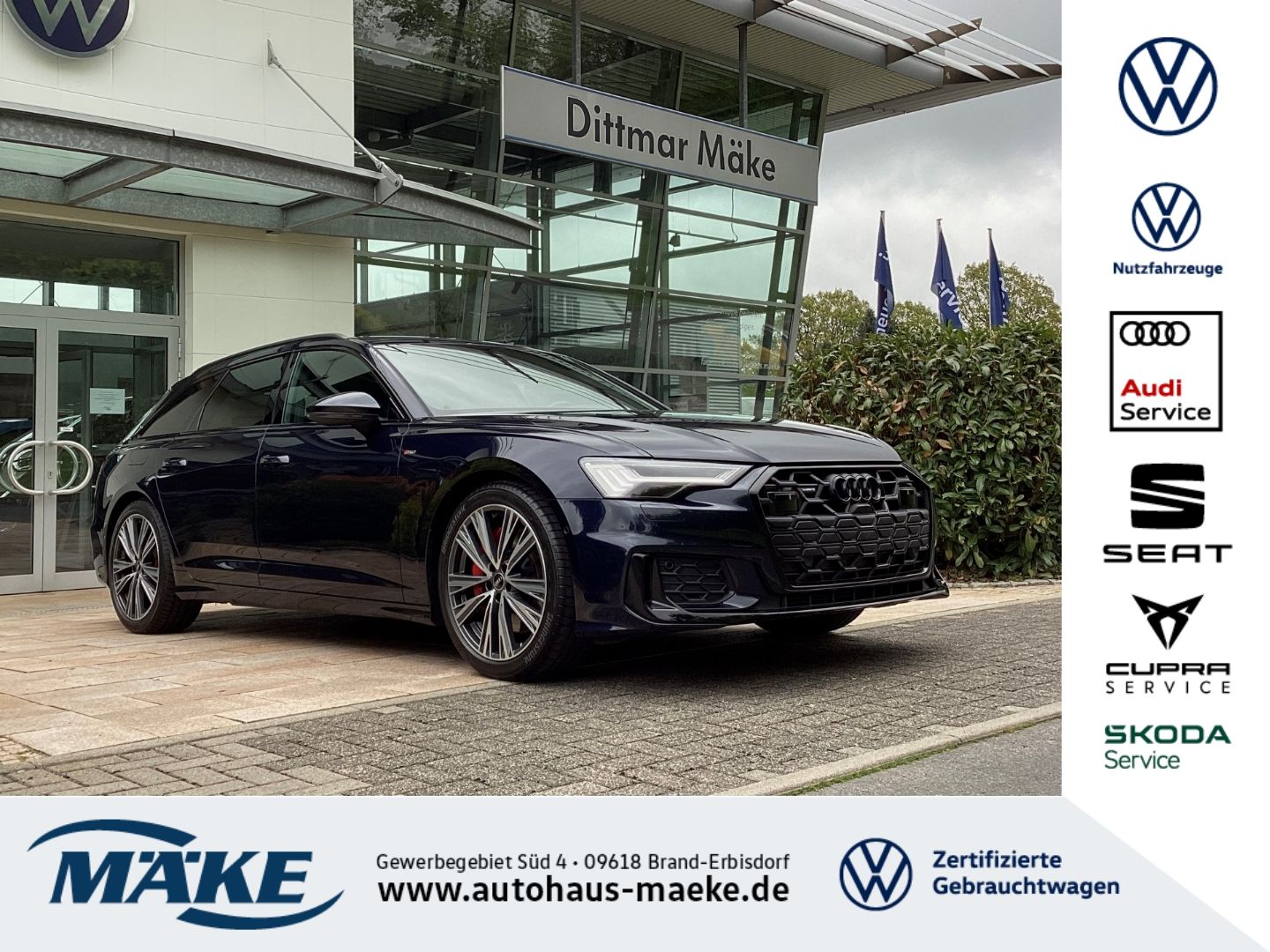 Audi A6 Avant S line 55 TFSI e quattro LEDER RFK B&O