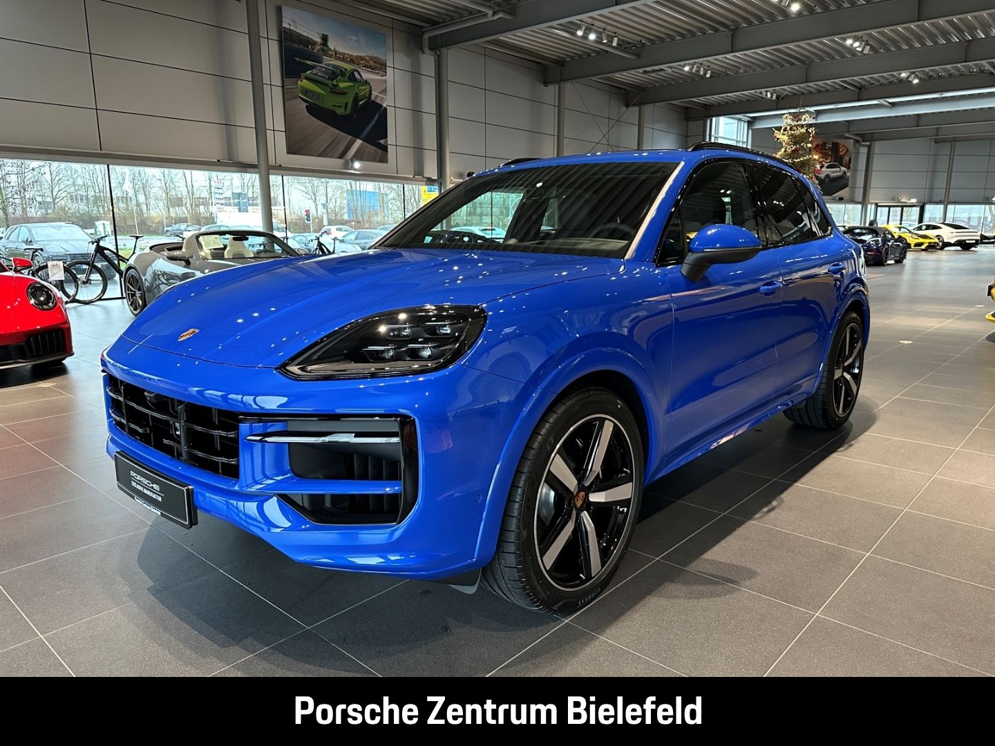 Porsche Cayenne S  Nogaroblau Perleffekt BOSE LED-Matrix