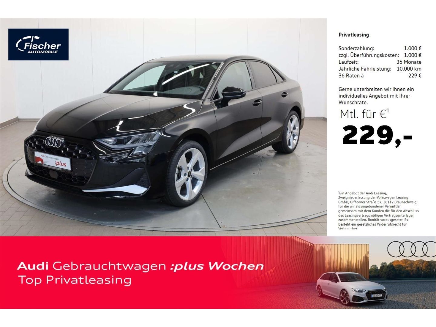 Audi A3 Limousine 30 TFSI advanced S-Tronic 18''/NAV