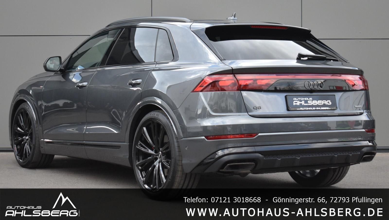 Audi Q8 S-Line Pano 23 Zoll 360°/HD Matrix/Massa./HUD