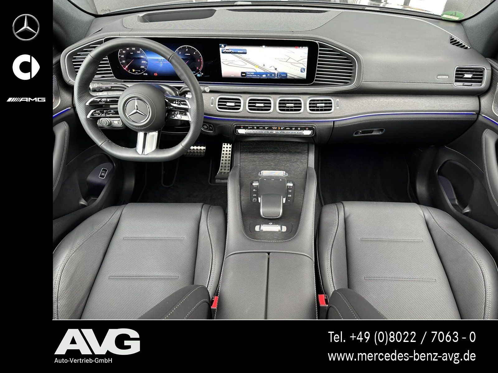 Mercedes-Benz GLE 450 d 4M AMG Pano HuD Stndhzg AHK Air 360°