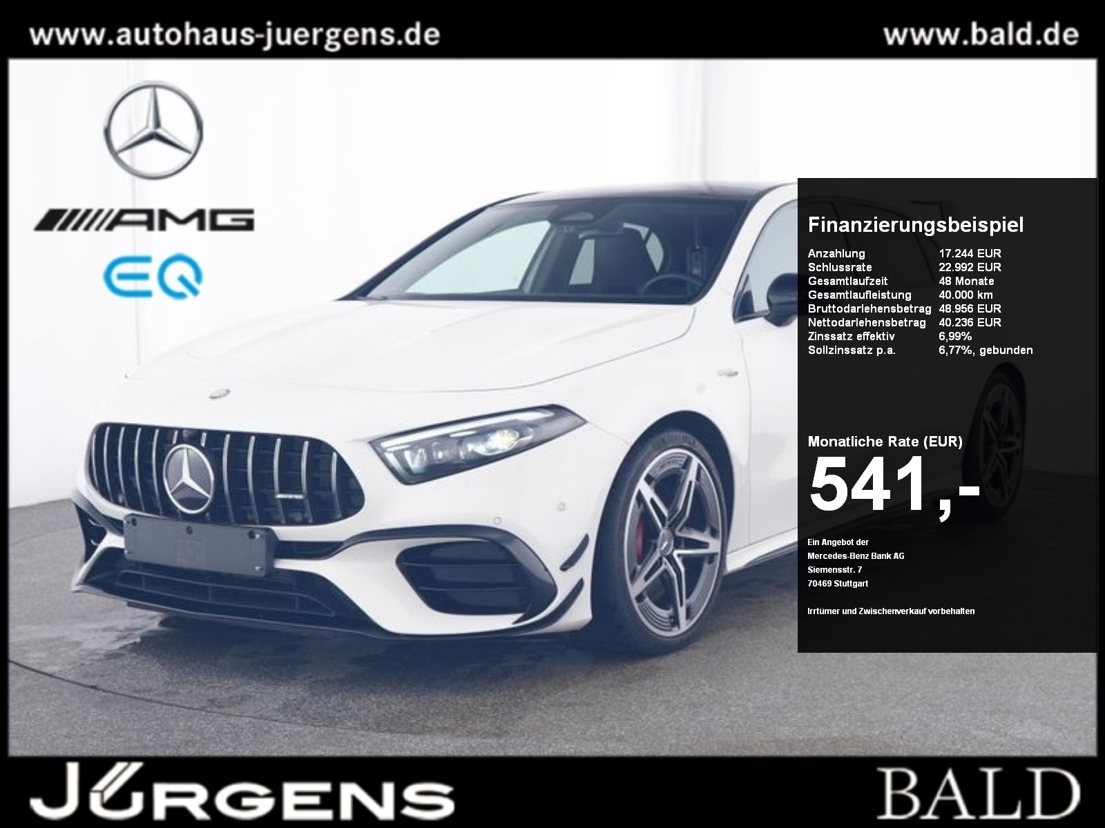 Mercedes-Benz A 45 AMG S 4M+ - Samsaru's Car Outlet