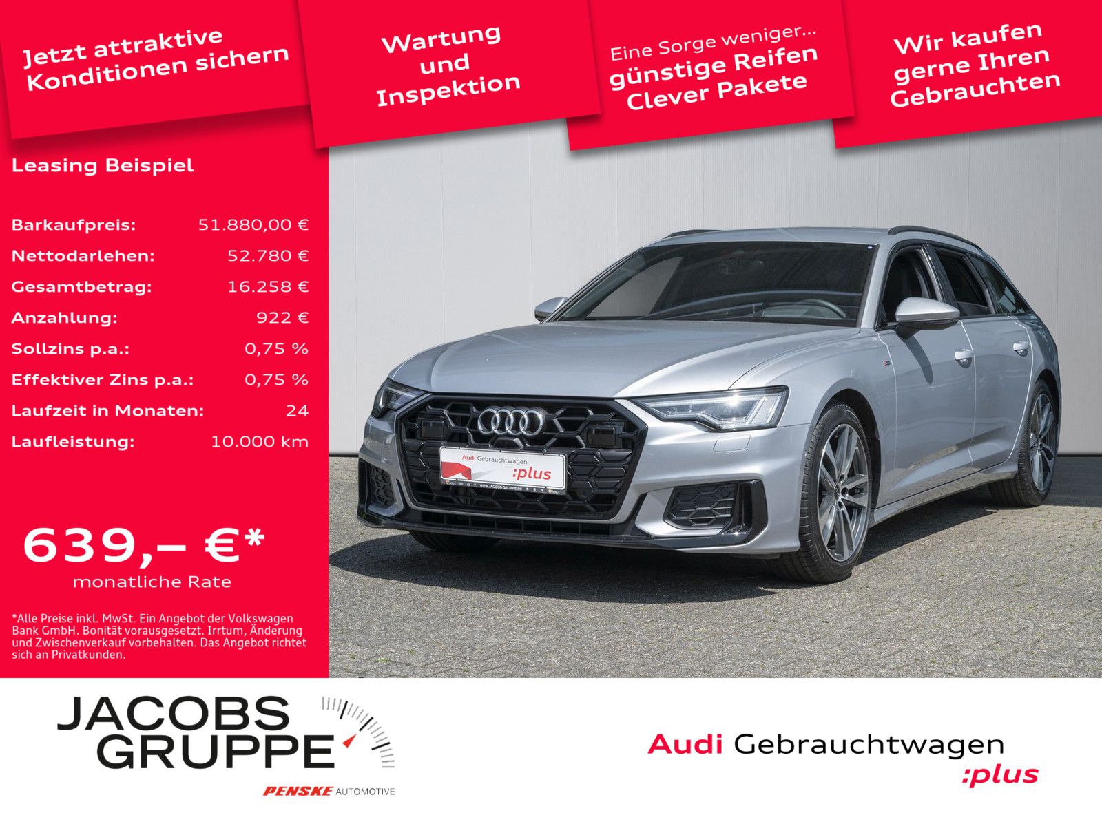 Audi A6 Avant 40 TDI S line - Samsaru's Car Outlet