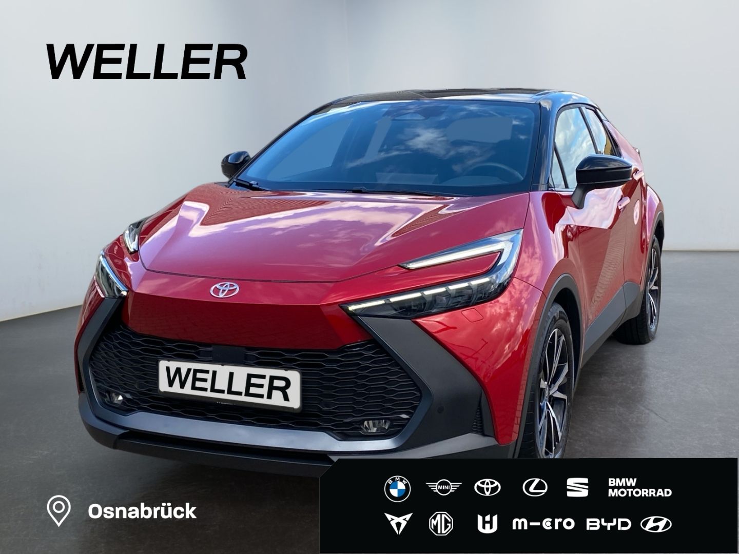 Toyota C-HR 1.8 Hybrid Team D *LED*ACC*CAM*SHZ*CarPlay*