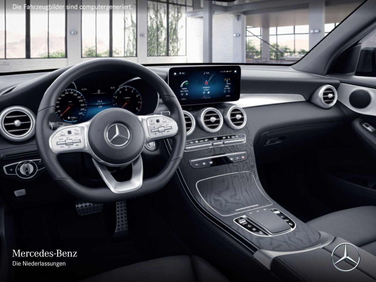 Mercedes-Benz GLC 300 de 4M AMG/Night/Pano/AHK/360/Fahrass