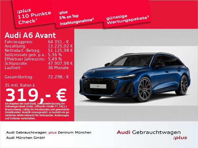 Audi A6 Avant NEU TFSI qu. S tronic S line Pano/ACC/A