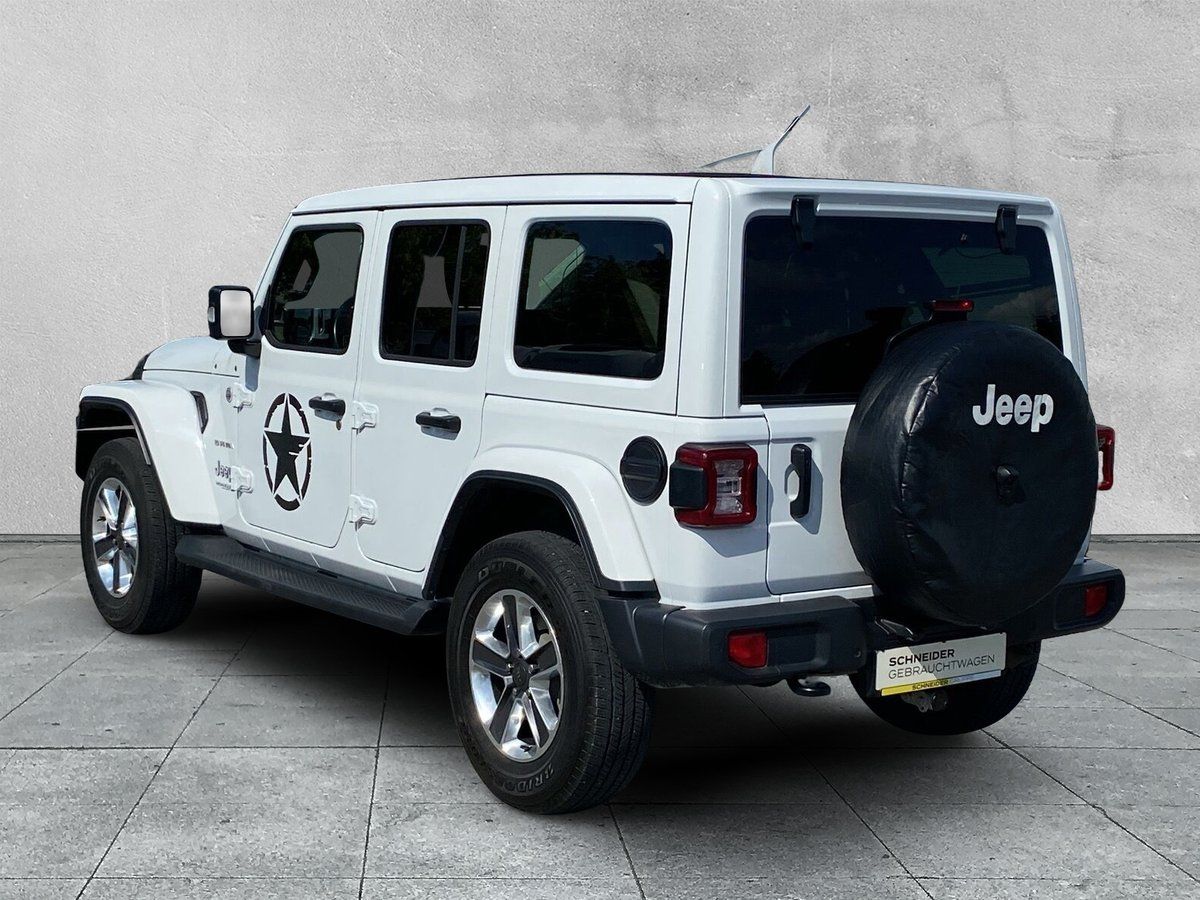 Jeep Wrangler UNLIMITED SAHARA SKY ONE KAMERA+NAVI