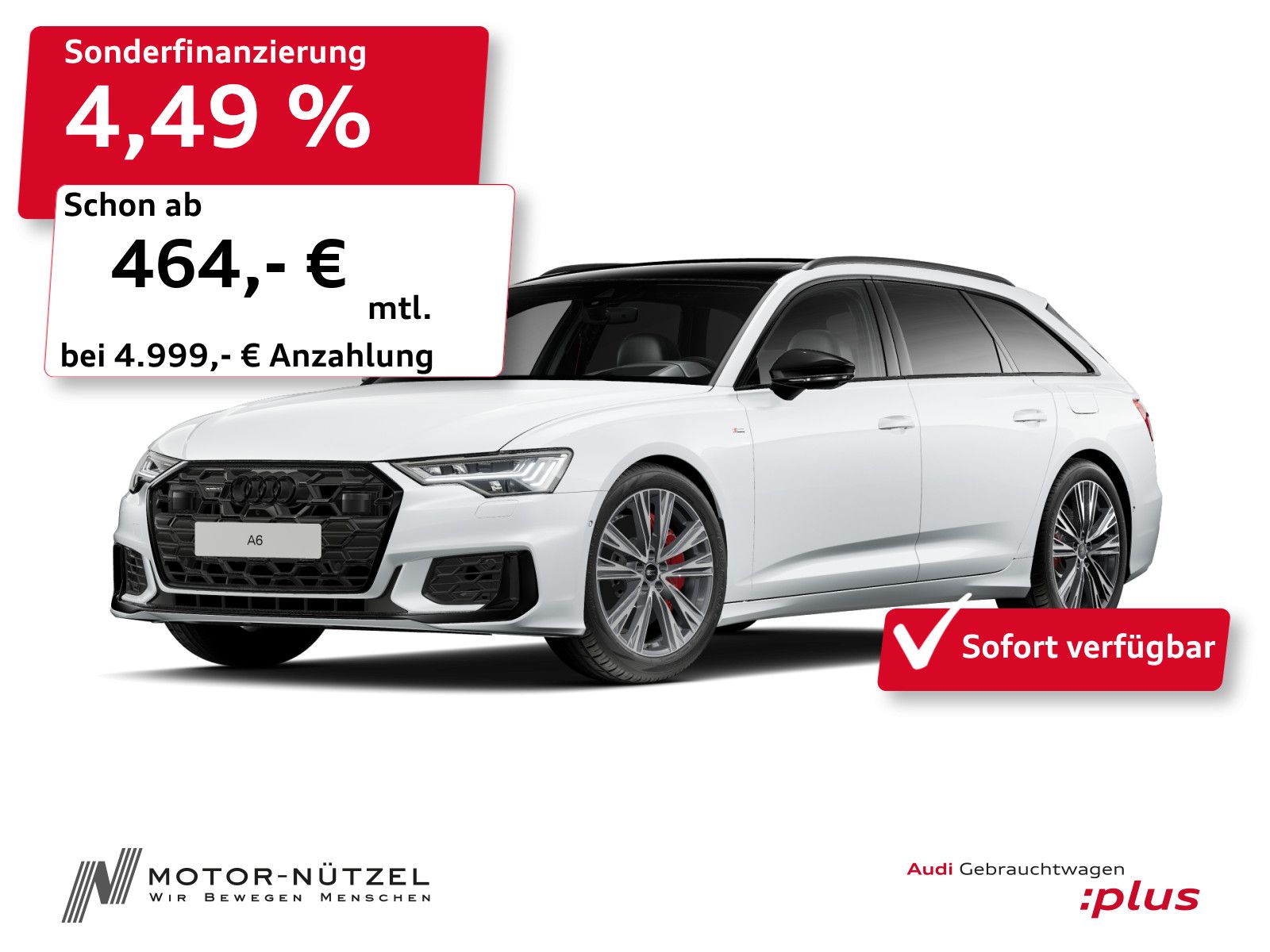 Audi A6 Avant 55 TFSI e QU S-LINE MATRIX+HuD+B&O+PANO