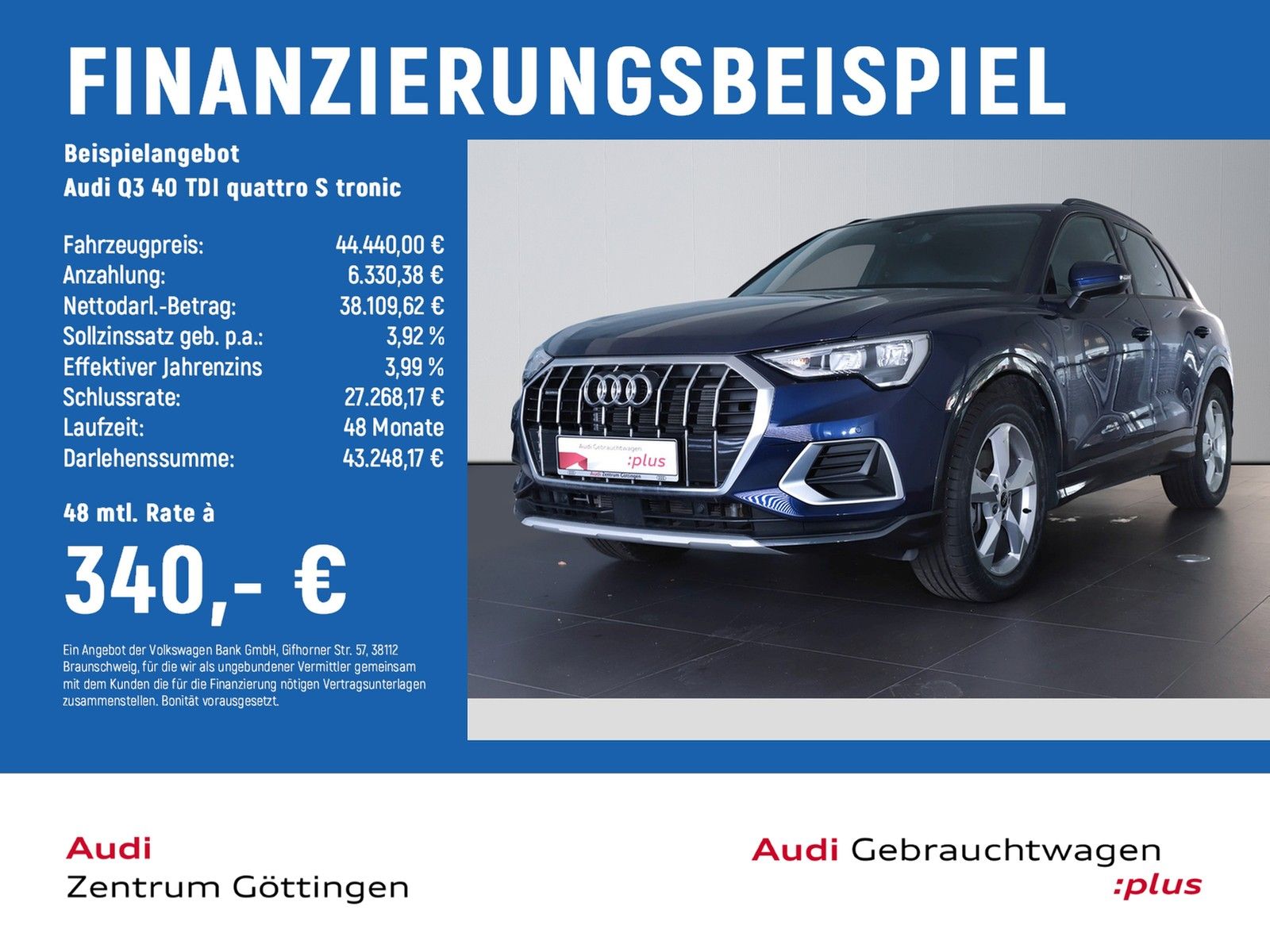 Audi Q3 40 TDI quattro S tronic - Samsaru's Car Outlet