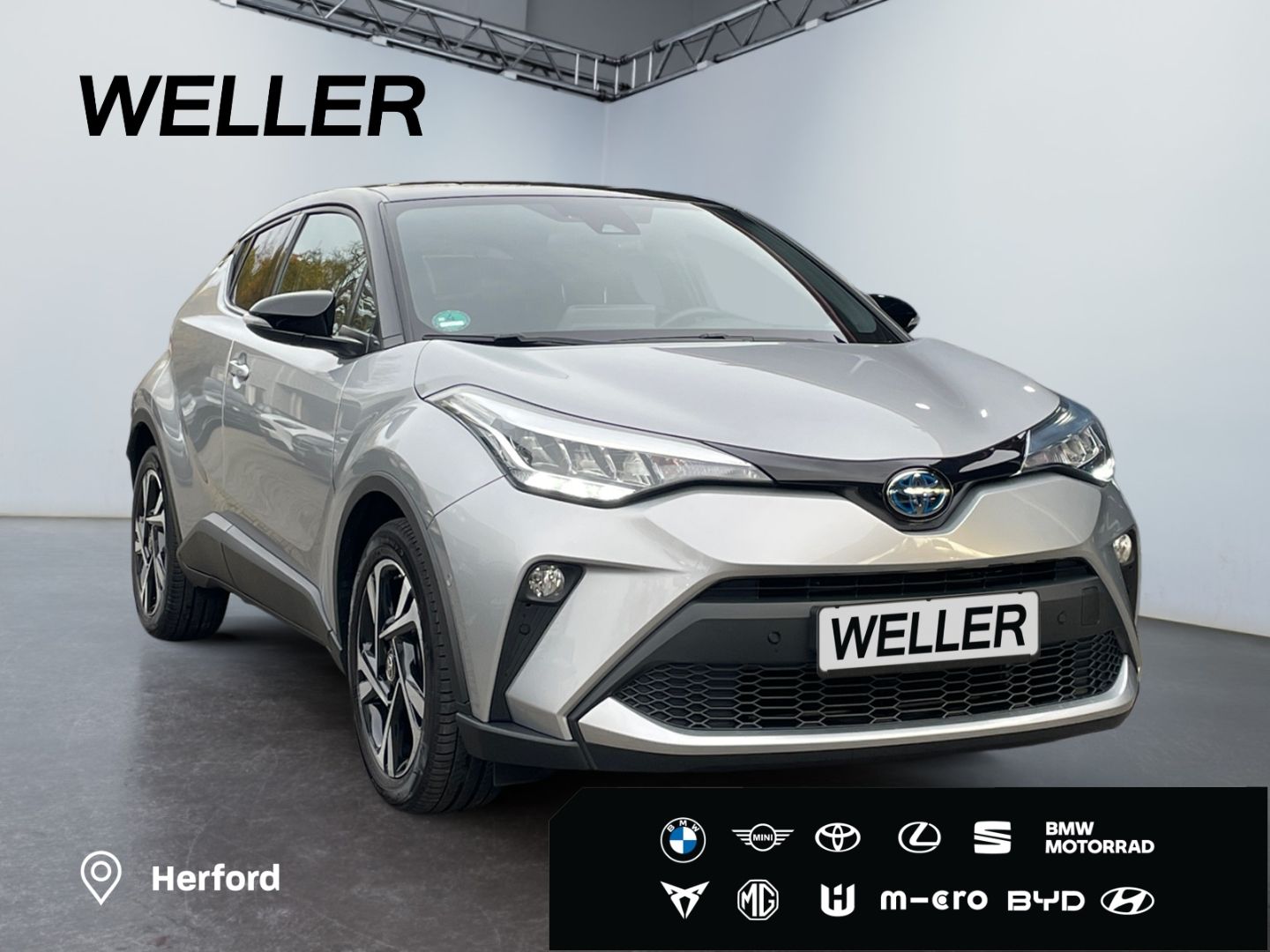 Toyota C-HR 2.0 Hybrid Team D *LED*ACC*CarPlay*CAM*SHZ*