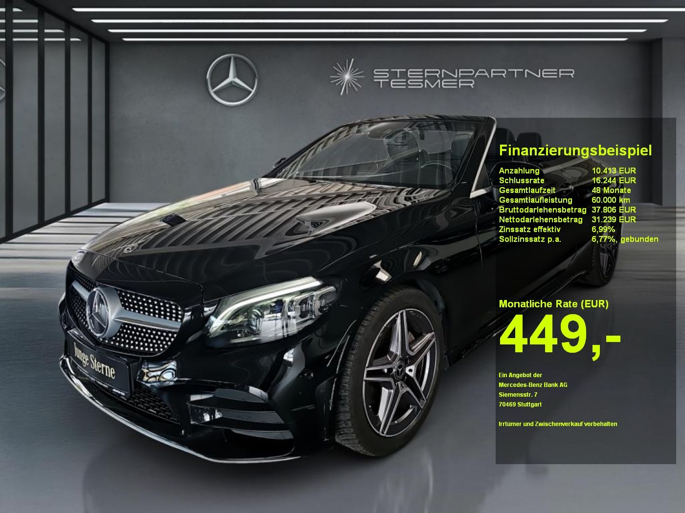 Mercedes-Benz C 200 Cabrio AMG - Samsaru's Car Outlet