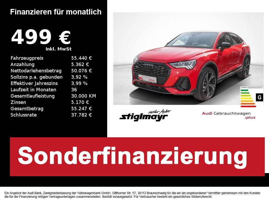 Audi Q3 Sportback S-line 45 TFSI quattro MATRIX+PANO