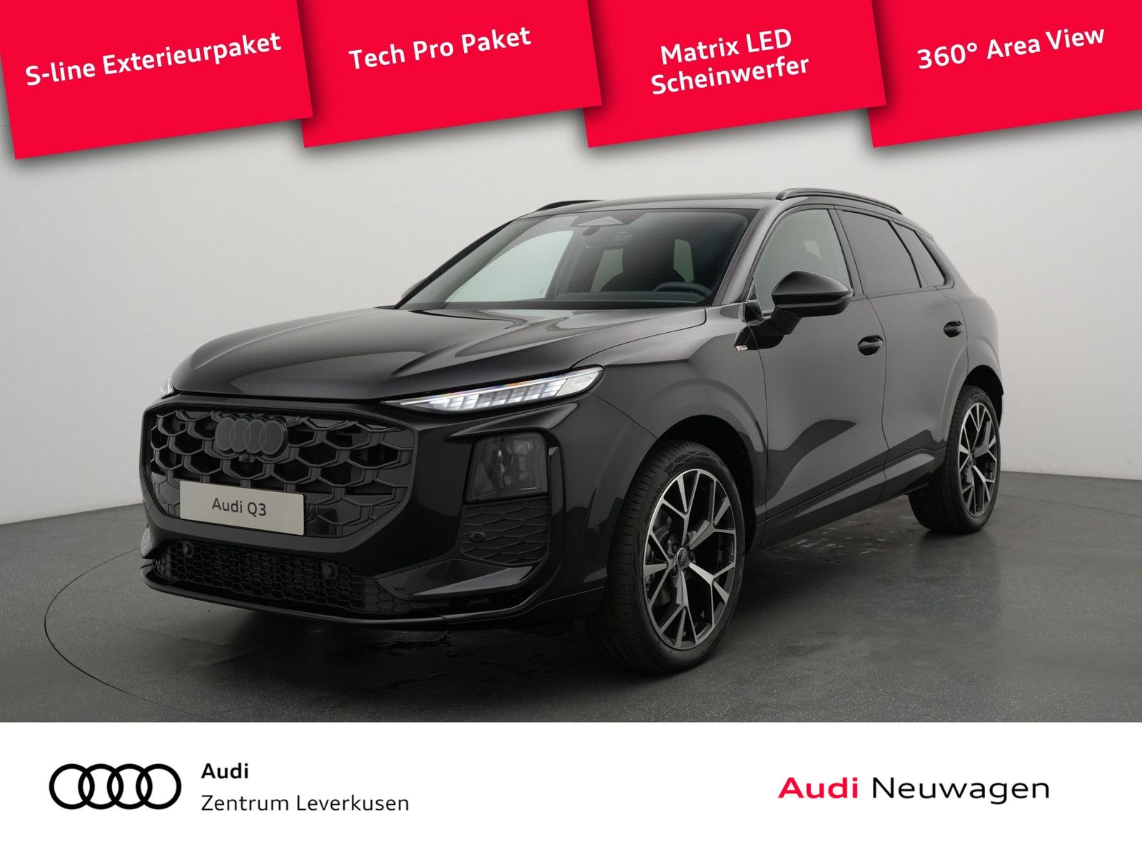 Audi Q3 S tronic S line MATRIX AHK PANO HUD SONOS NAV