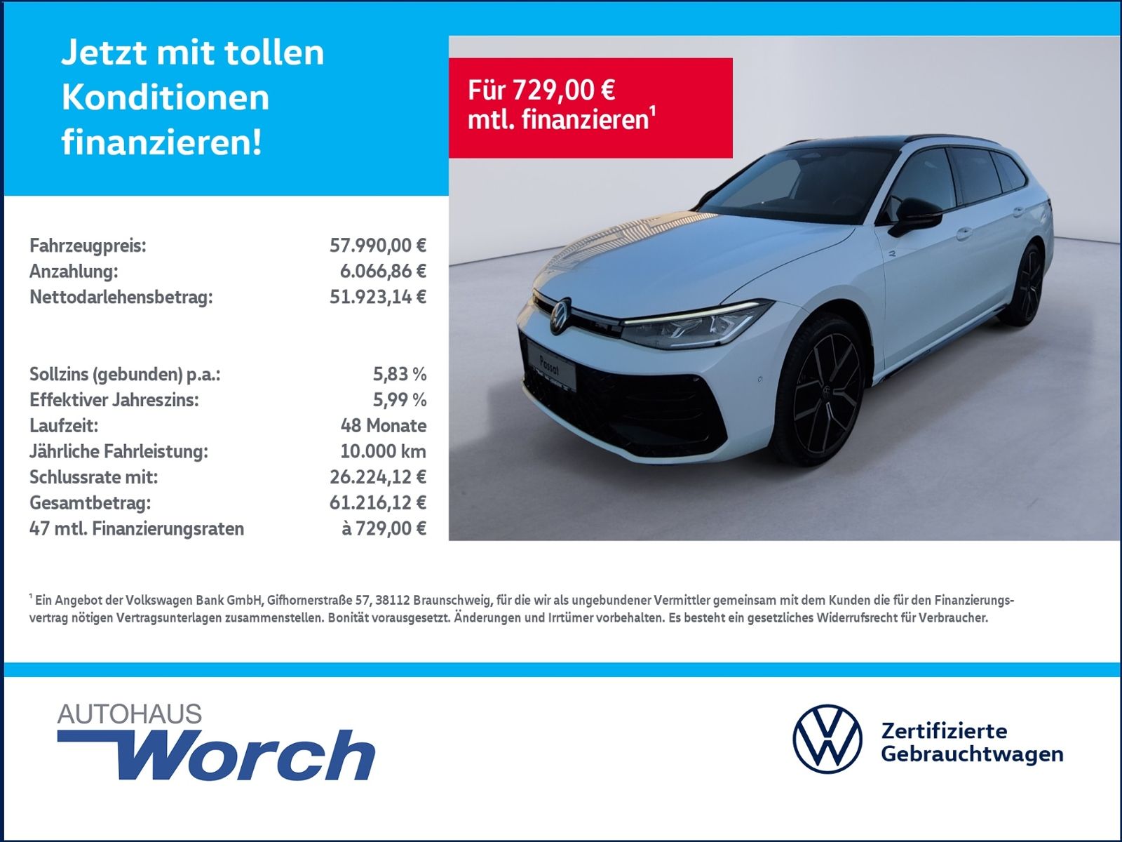 Volkswagen Passat R-Line 2.0 TDI 4MO DSG AHK+STHZ+HuD+