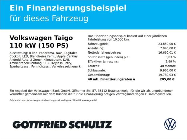 Volkswagen Taigo 1.5 TSI DSG R-Line BLACK - Samsaru's Car Outlet