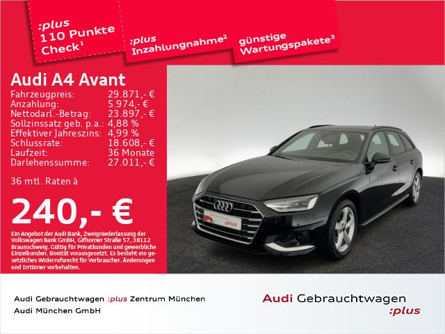Audi A4 Avant 35 TFSI S tronic advanced - Samsaru's Car Outlet