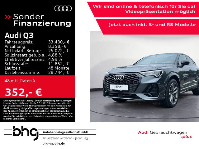 Audi Q3 40 TDI Sportback S line - Samsaru's Car Outlet