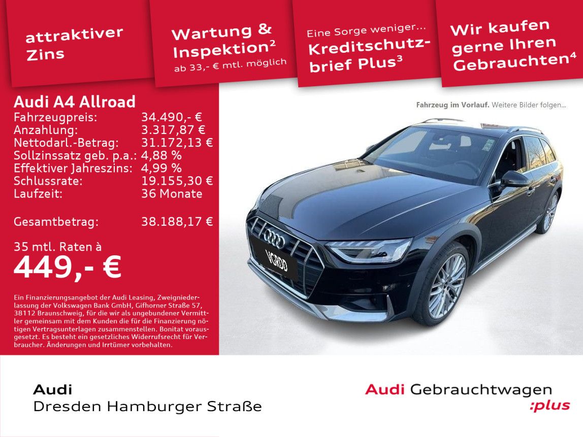 Audi A4 allroad 45 TFSI quat. Matrix Navi Leder AHZV