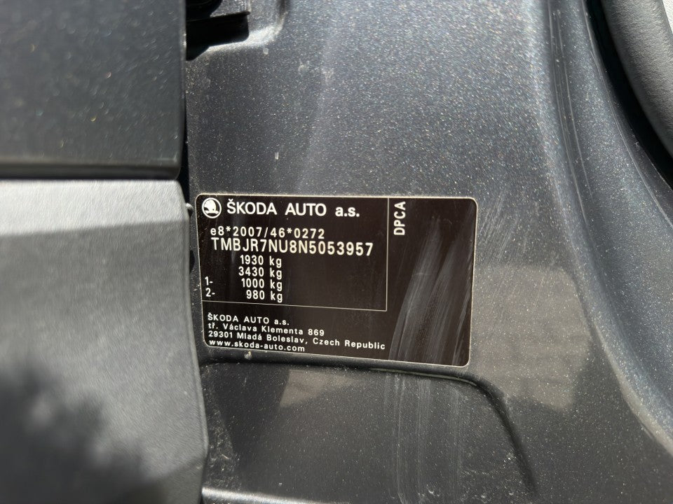 Skoda Karoq STY TS110/1.5A7F